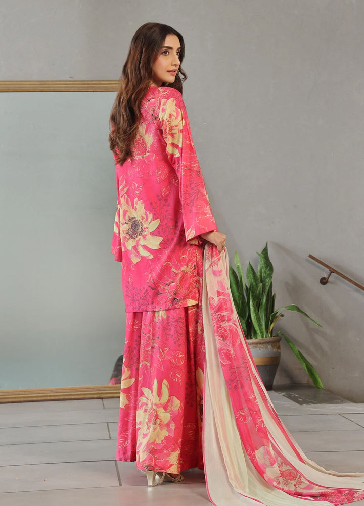 Feathers Pret Printed Lawn 3 Piece Suit Rozberry