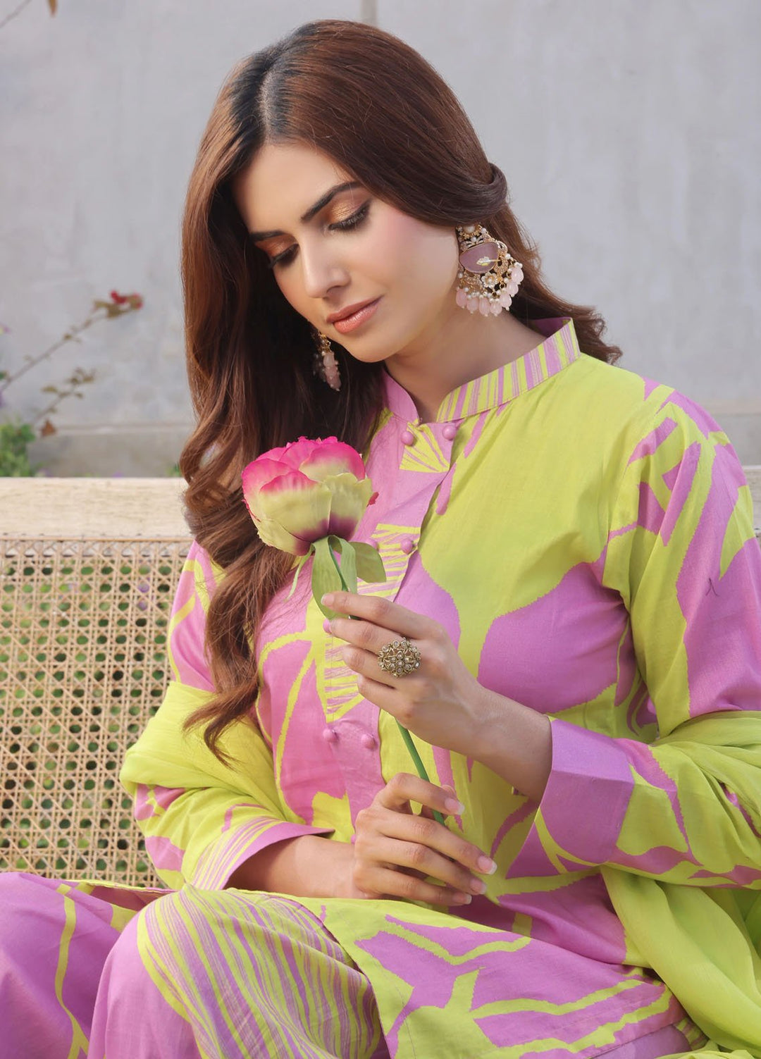 Feathers Pret Printed Lawn 3 Piece Suit Soraye