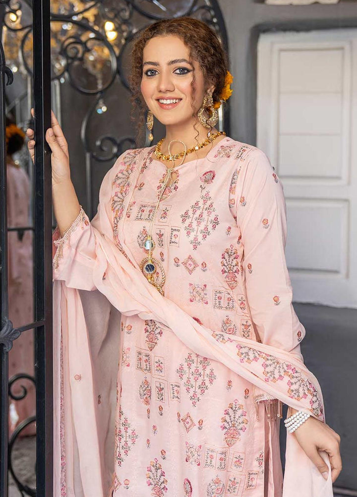 Feroza Embroidered Lawn Suits Unstitched 3 Piece FZ23LL D-03 - Spring / Summer Collection