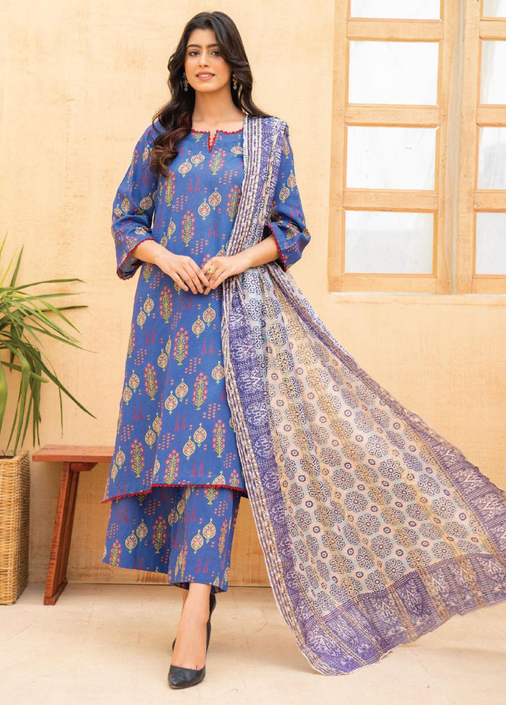 Feroza Printed  Suits Unstitched 3 Piece FZ23D D-01 - Summer Collection