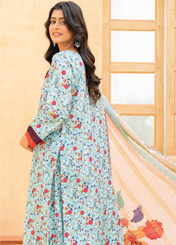 Feroza Printed  Suits Unstitched 3 Piece FZ23D D-02 - Summer Collection