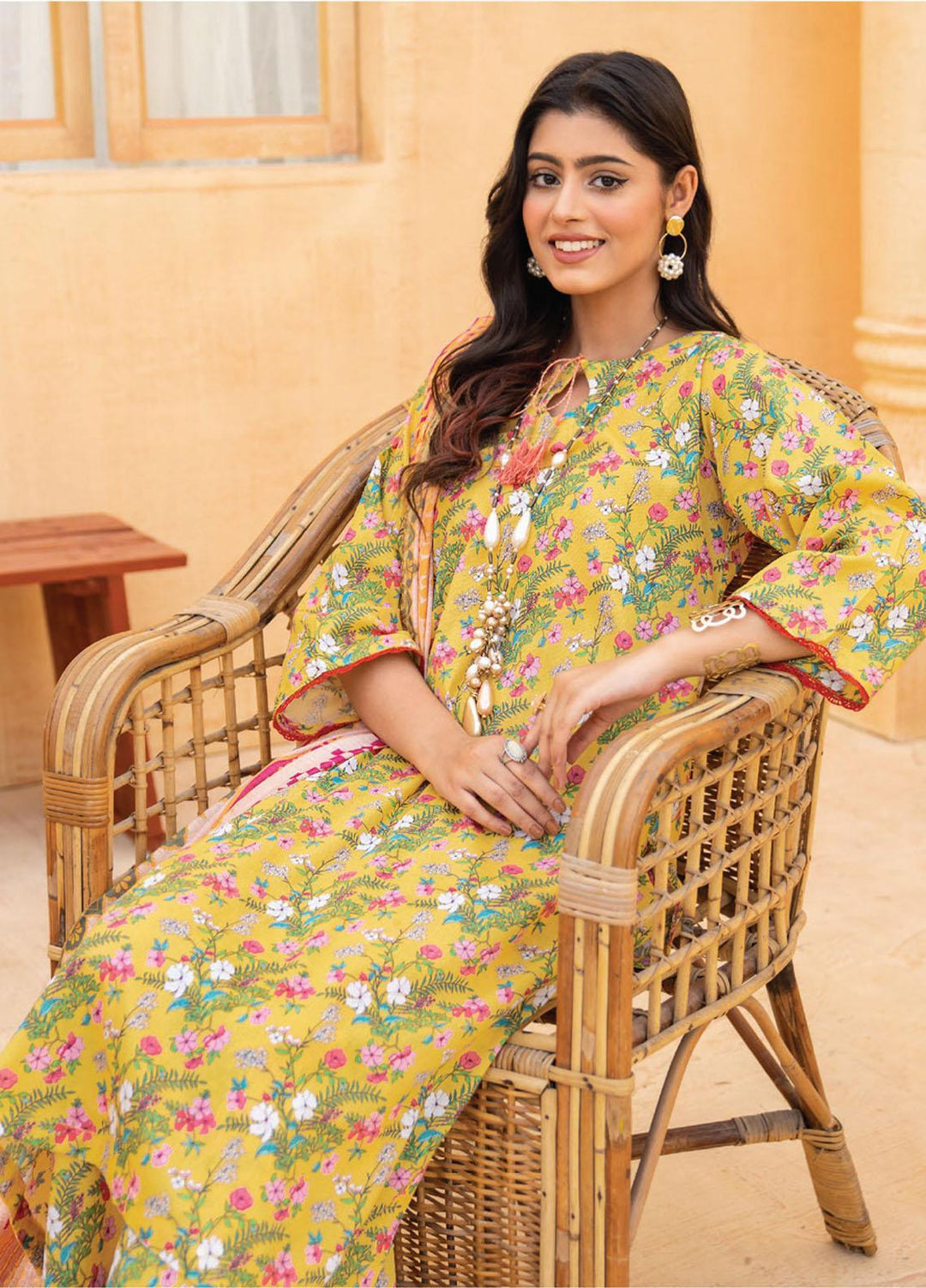 Feroza Printed  Suits Unstitched 3 Piece FZ23D D-03 - Summer Collection