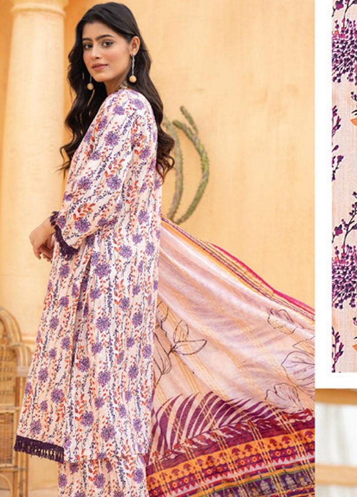 Feroza Printed  Suits Unstitched 3 Piece FZ23D D-09 - Summer Collection