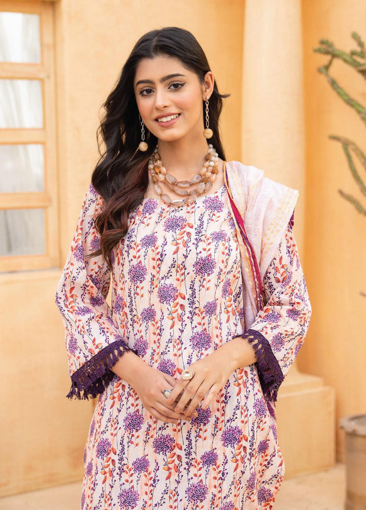 Feroza Printed  Suits Unstitched 3 Piece FZ23D D-09 - Summer Collection