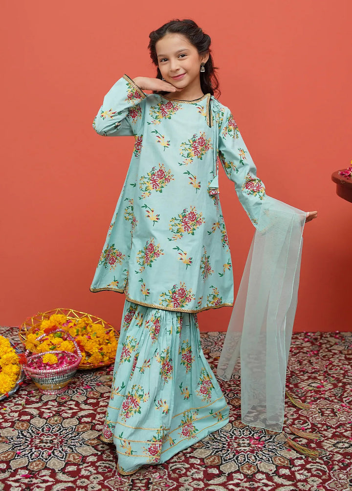 Festive Ensemble By Modest Pret Casual Cotton 3 Piece Suit 8395