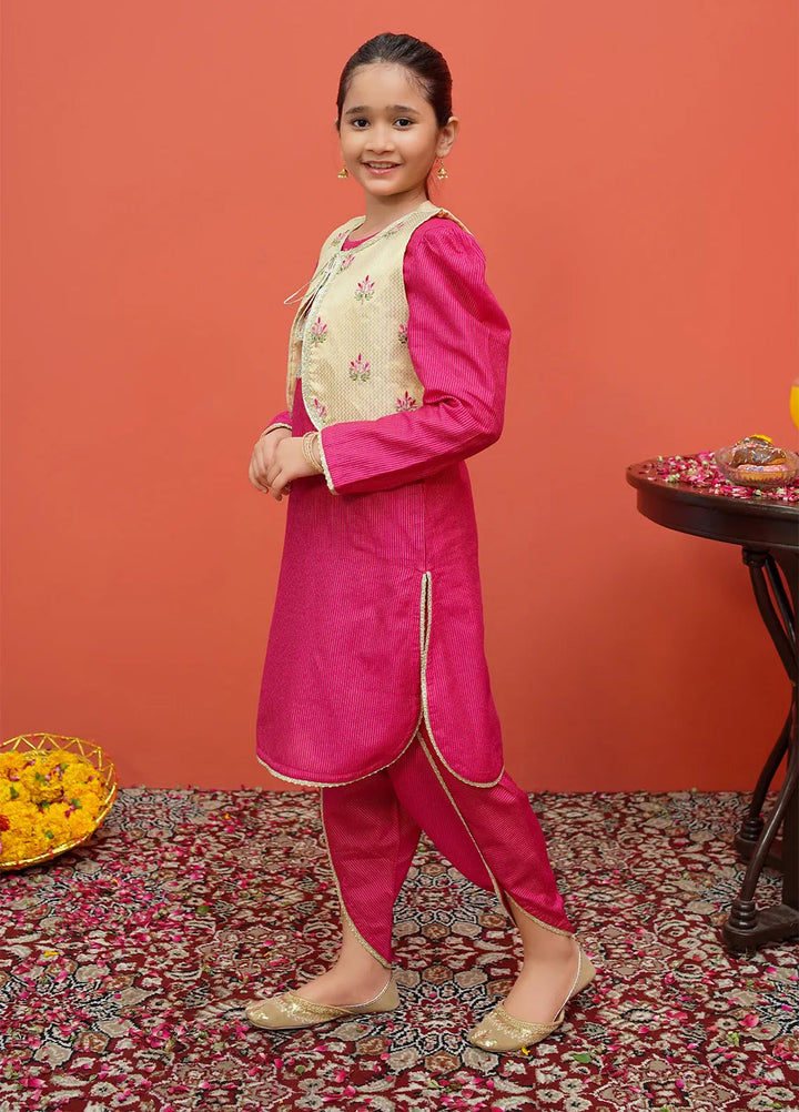 Festive Ensemble By Modest Pret Casual Cotton 3 Piece Suit 8405