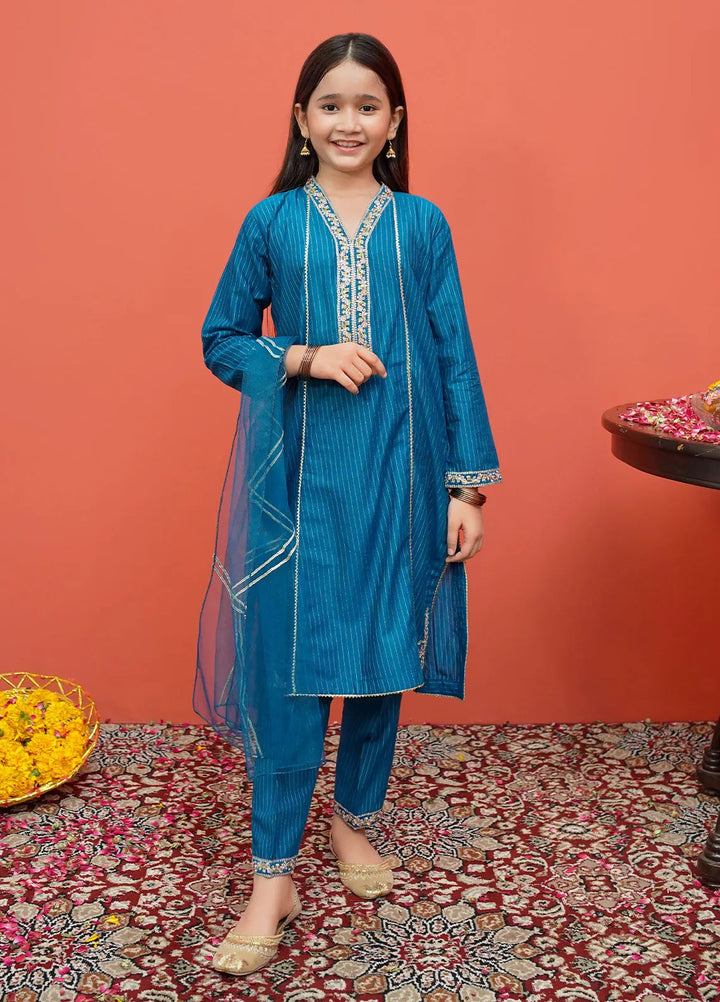 Festive Ensemble By Modest Pret Casual Cotton 3 Piece Suit 8455