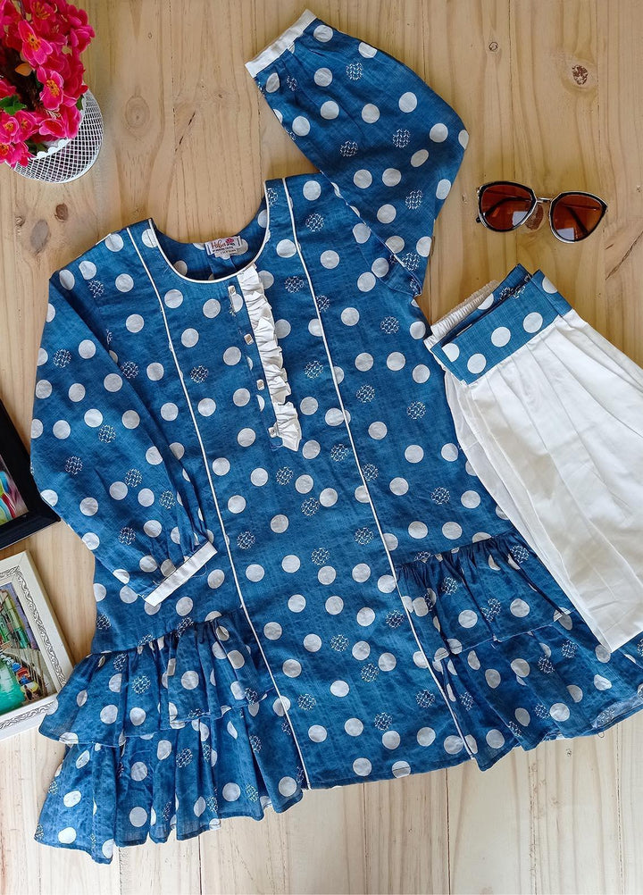 Hiba Clothing Lawn Casual 2 Piece Suit for Girls -  HFS-003