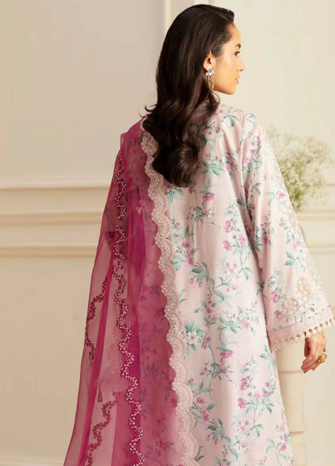Feya by Nureh Embroidered Lawn Suit Unstitched 3 Piece NU25F FE-01 - Summer Collection