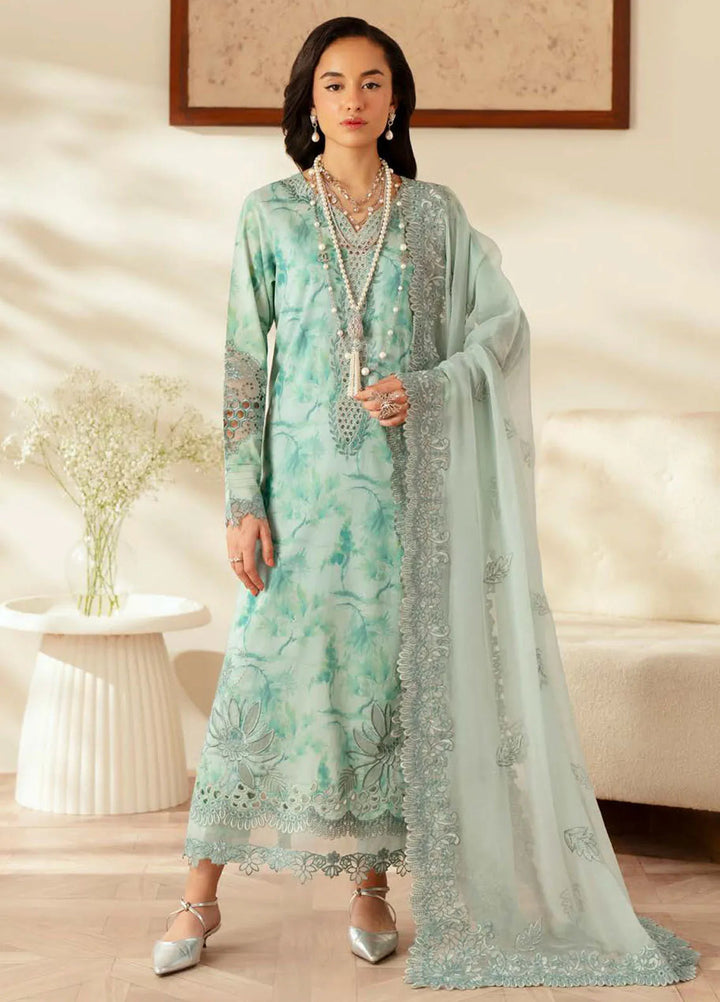 Feya by Nureh Embroidered Lawn Suit Unstitched 3 Piece NU25F FE-03 - Summer Collection
