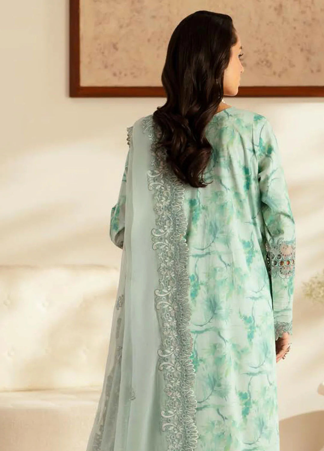 Feya by Nureh Embroidered Lawn Suit Unstitched 3 Piece NU25F FE-03 - Summer Collection