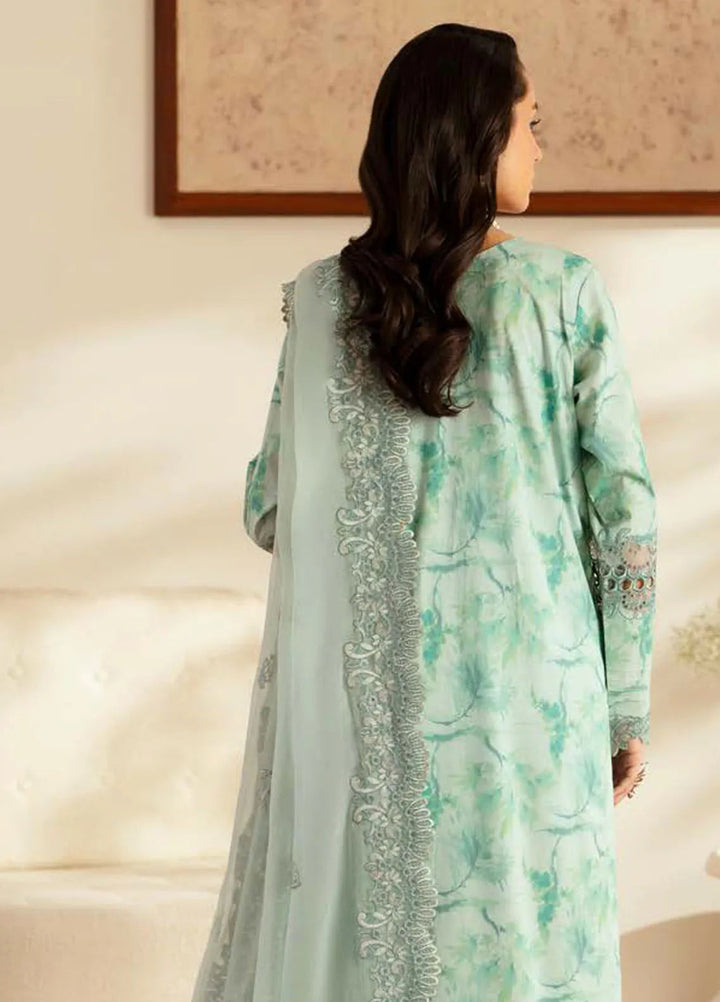 Feya by Nureh Embroidered Lawn Suit Unstitched 3 Piece NU25F FE-03 - Summer Collection