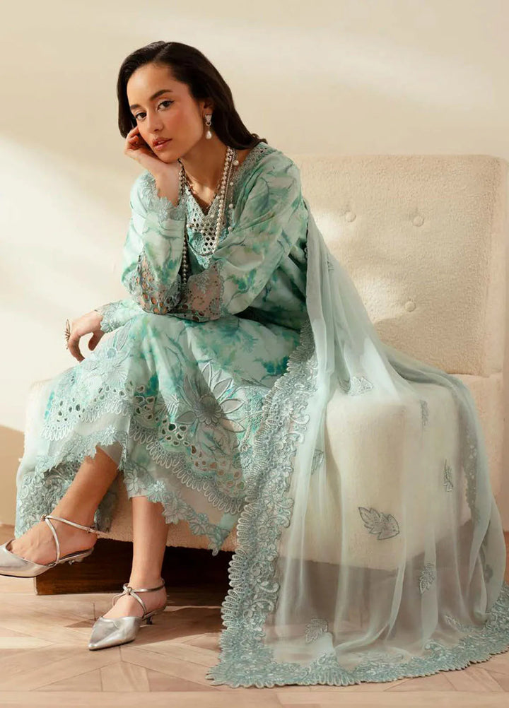 Feya by Nureh Embroidered Lawn Suit Unstitched 3 Piece NU25F FE-03 - Summer Collection