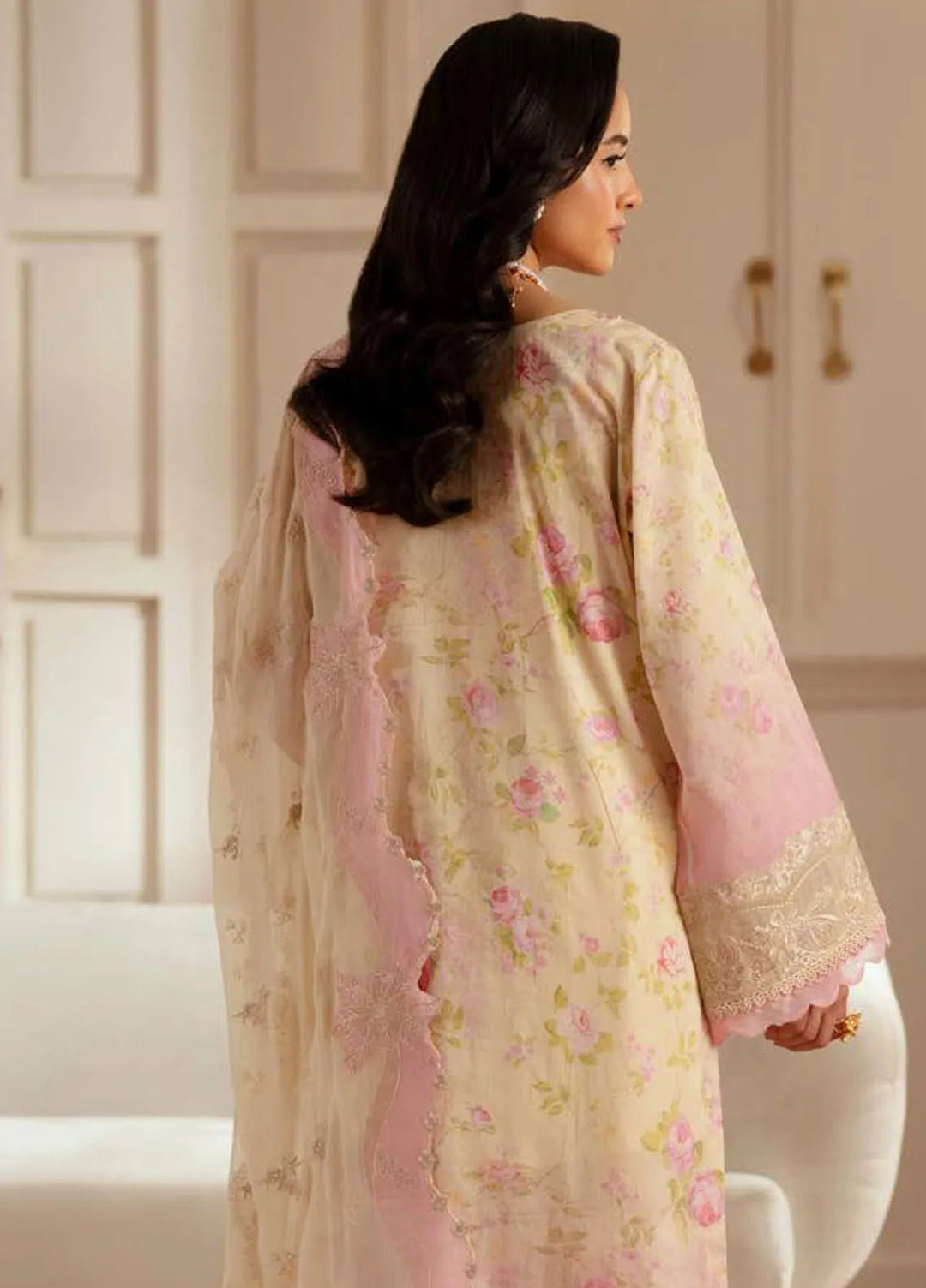 Feya by Nureh Embroidered Lawn Suit Unstitched 3 Piece NU25F FE-05 - Summer Collection