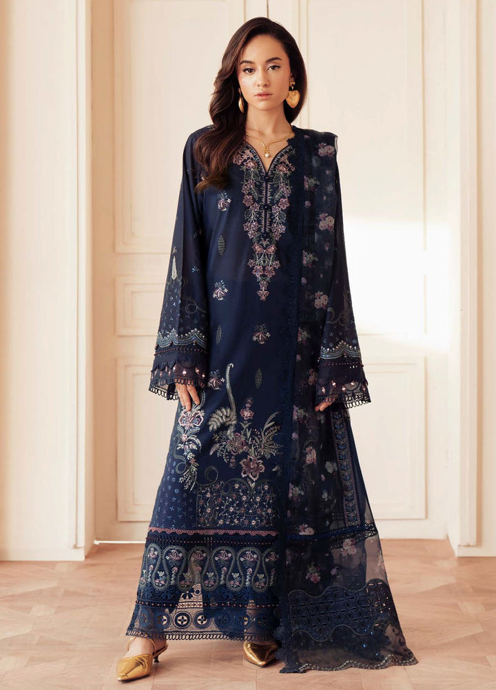 Feya by Nureh Embroidered Lawn Suits Unstitched 3 Piece NU25FEL FE-09 - Summer Collection