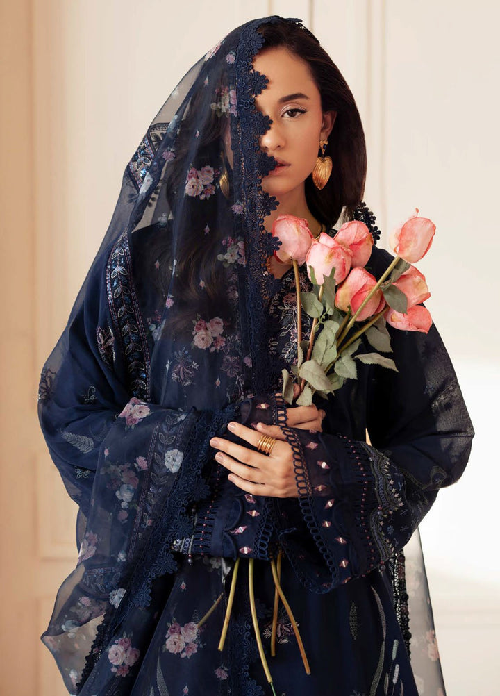 Feya by Nureh Embroidered Lawn Suits Unstitched 3 Piece NU25FEL FE-09 - Summer Collection