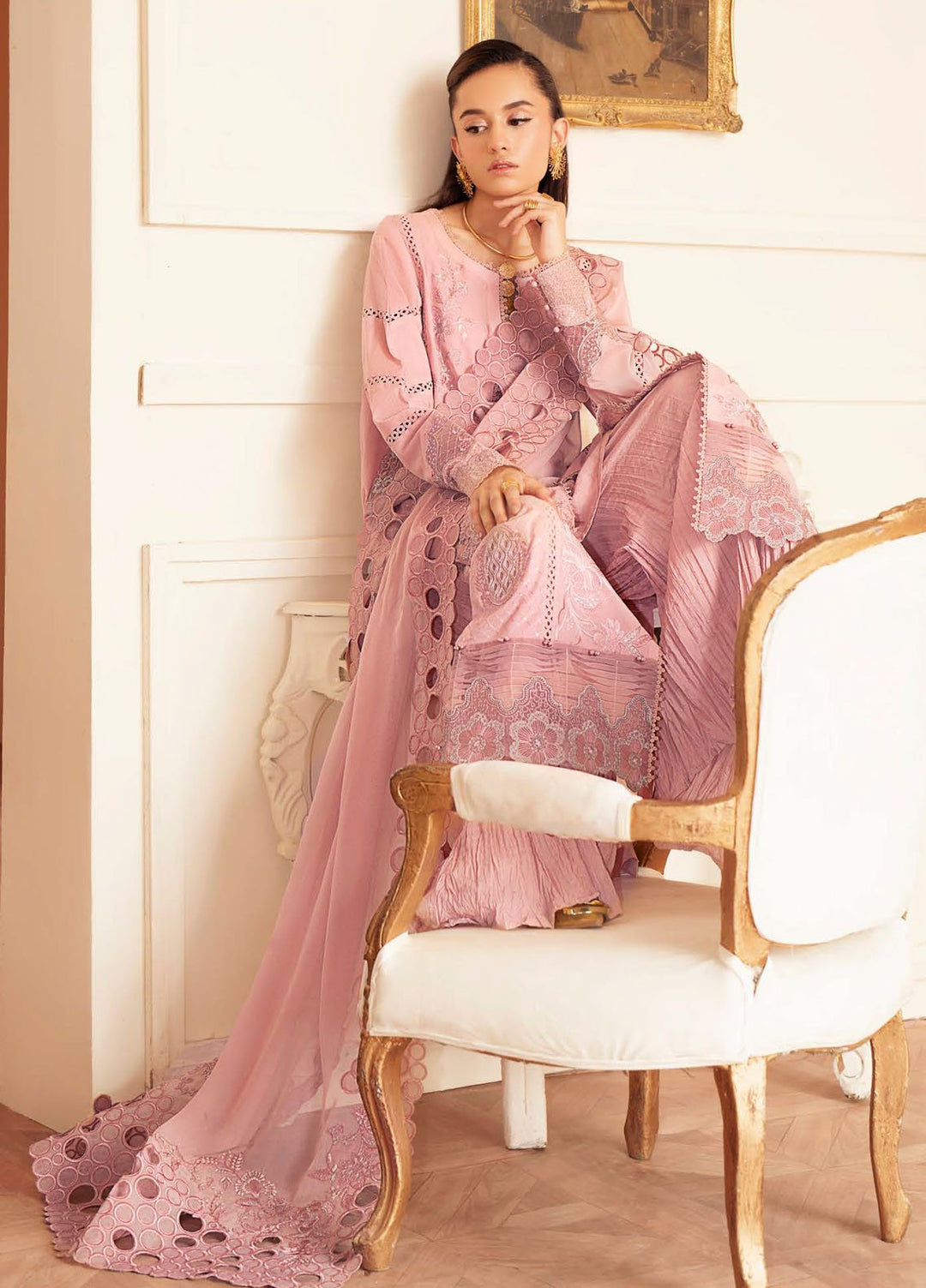 Feya by Nureh Embroidered Lawn Suits Unstitched 3 Piece NU25FEL FE-10 - Summer Collection