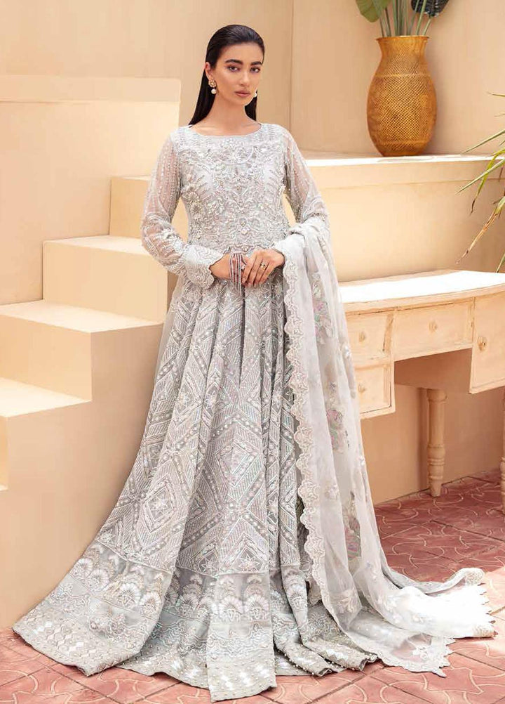 Freesia By Maryum N Maria Embroidered Organza Suits Unstitched 3 Piece MNM21FP 02 Radical Glam - Premium Collection