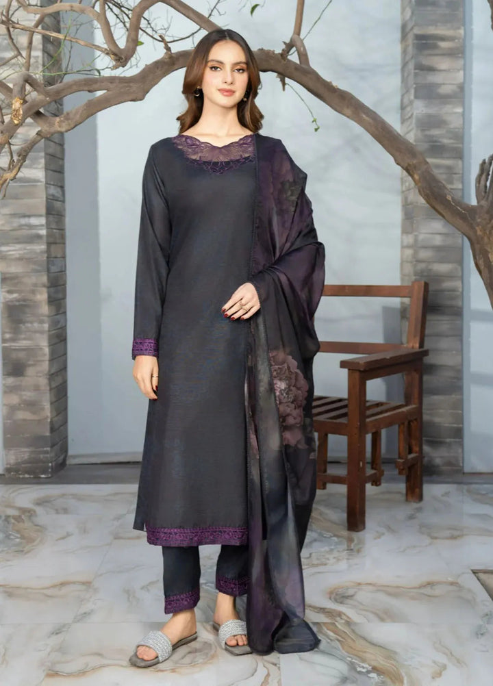 Fiona by Panache Apparel Pret Embroidered Cambric Lawn 3 Piece Suit Zephyr