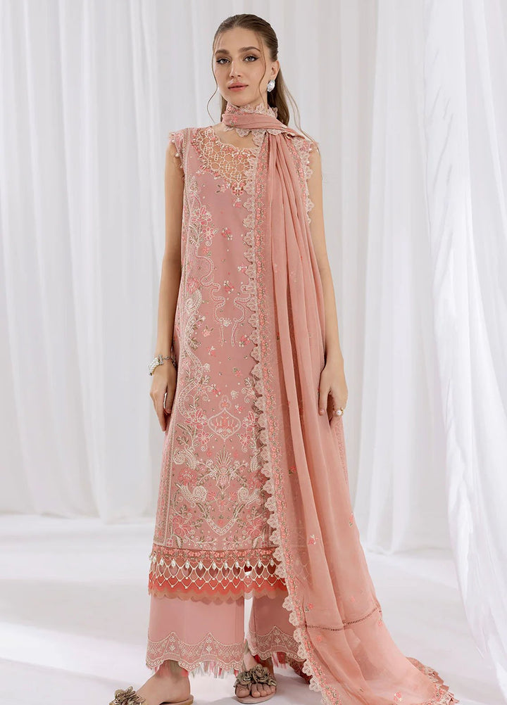 Fiona Embroidered Lawn Suits Unstitched 3 Piece Elise - Summer Collection
