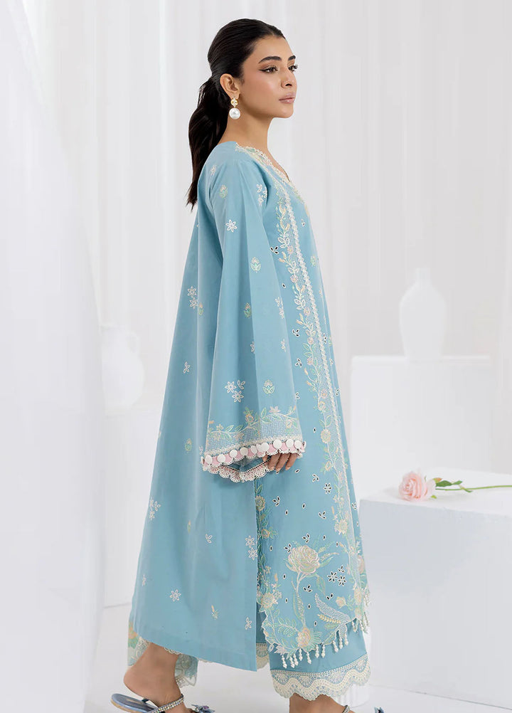 Fiona Embroidered Lawn Suits Unstitched 3 Piece Glacea - Summer Collection