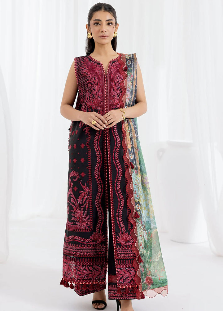 Fiona Embroidered Lawn Suits Unstitched 3 Piece Mavra - Summer Collection