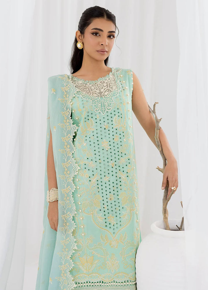 Fiona Embroidered Lawn Suits Unstitched 3 Piece Nevida - Summer Collection