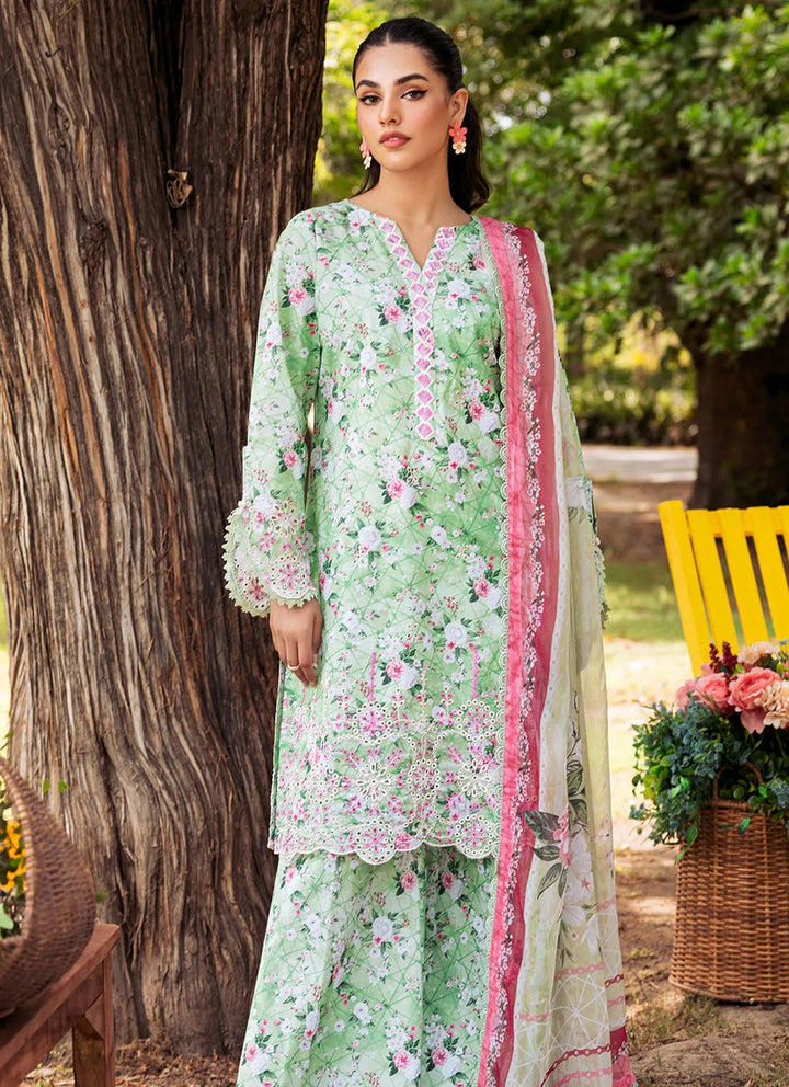 Fiona Pret Chikankari Lawn 3 Piece Suit Giglio
