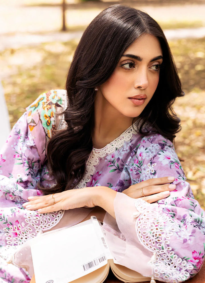Fiona Pret Chikankari Lawn 3 Piece Suit Orchidea