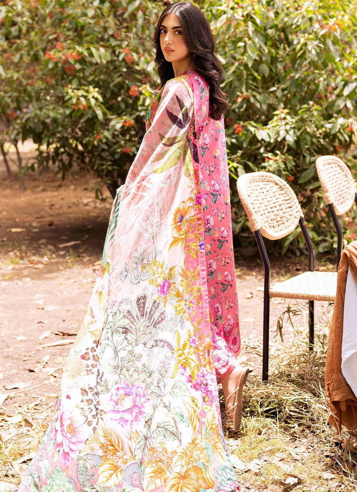 Fiona Pret Chikankari Lawn 3 Piece Suit Peonia