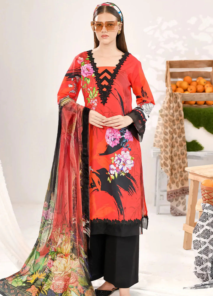 Fiona Pret Printed Lawn 2 Piece Suit Whisper