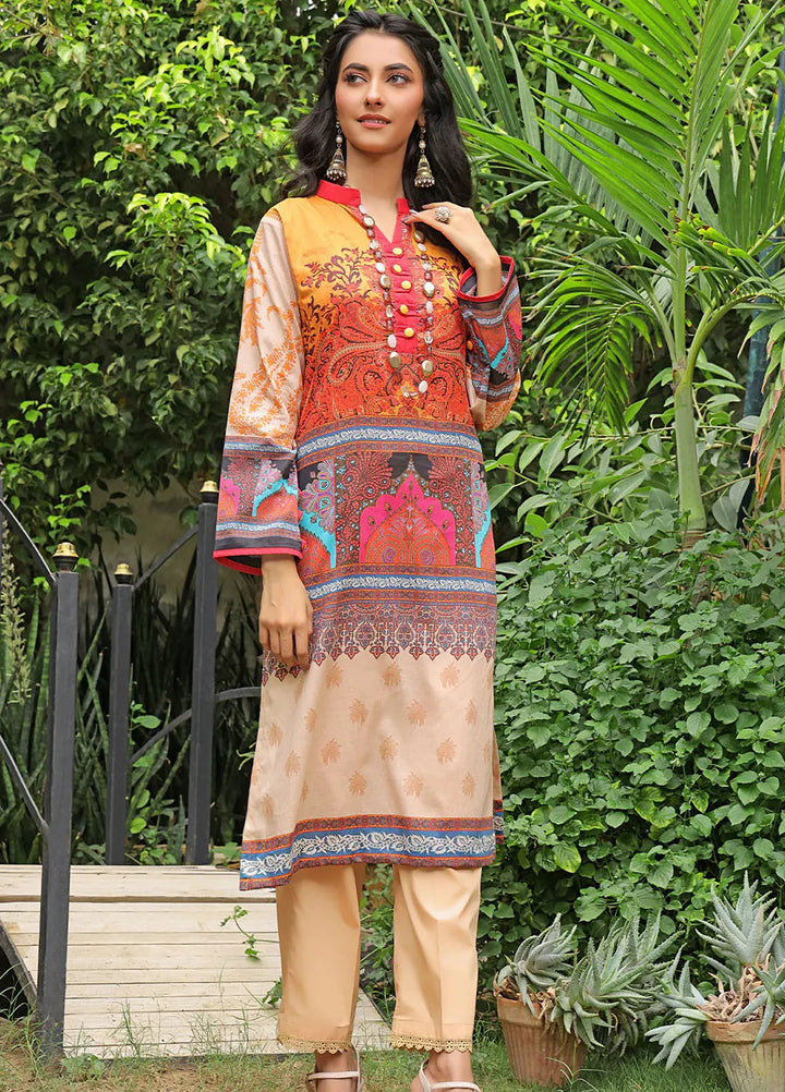Fiona Pret Printed Lawn Kurti Camellia