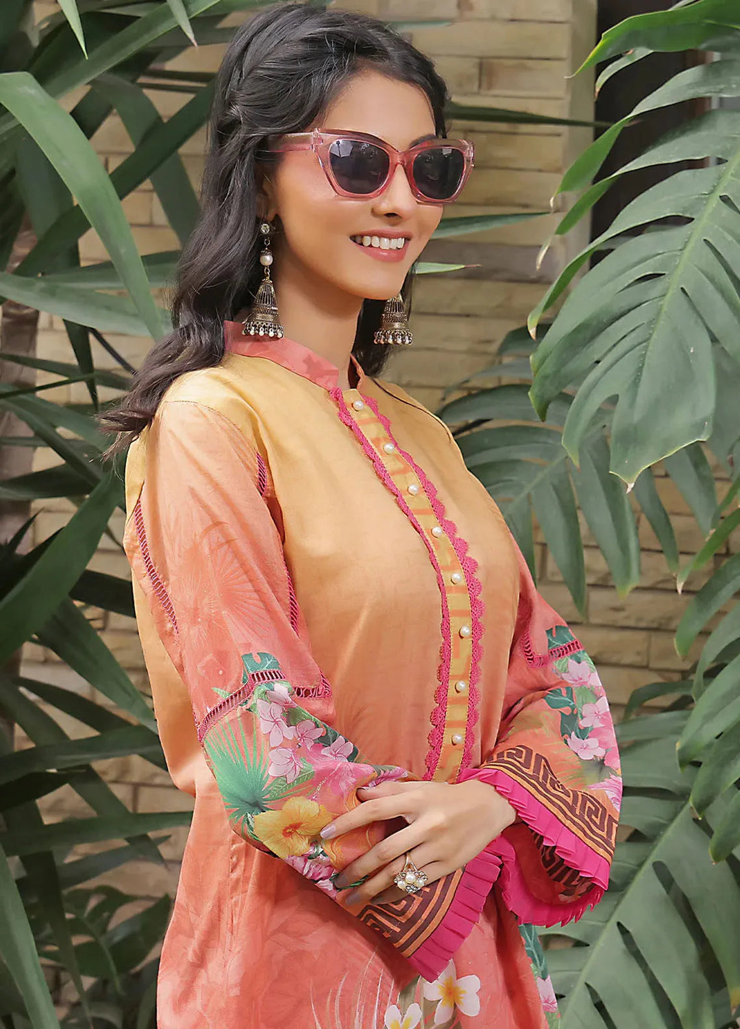 Fiona Pret Printed Lawn Kurti Dreamy