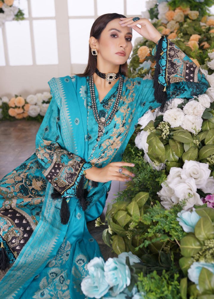 Firdous Fashion Printed Lawn Suits Unstitched 3 Piece FF24L F-01 Bunflow - Summer Collection