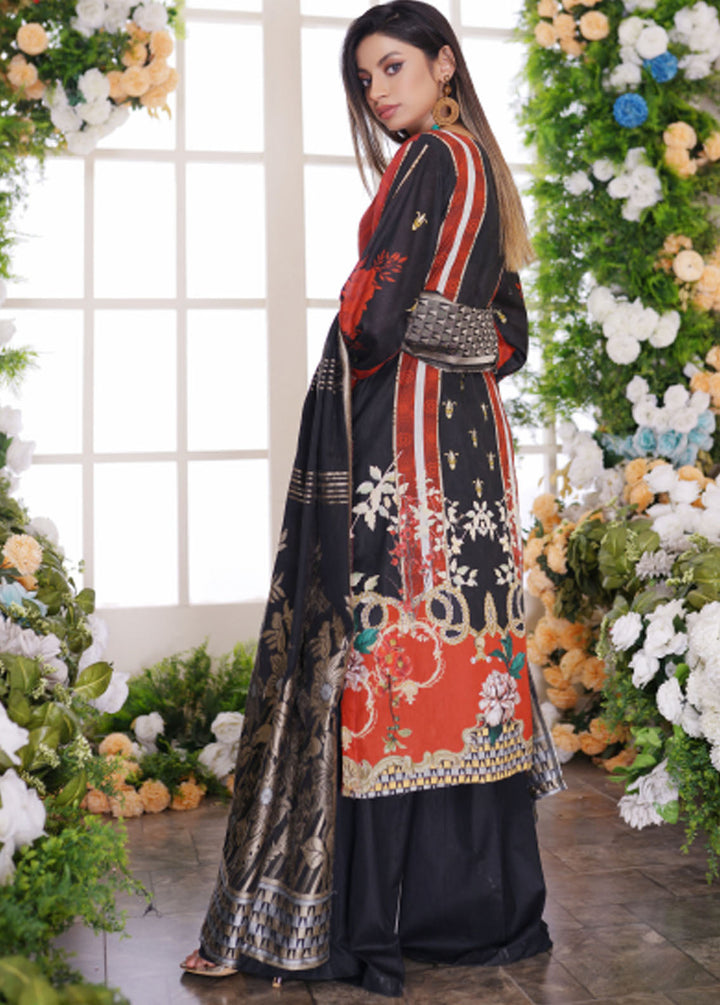 Firdous Fashion Printed Lawn Suits Unstitched 3 Piece FF24L F-04 Amber Finery - Summer Collection