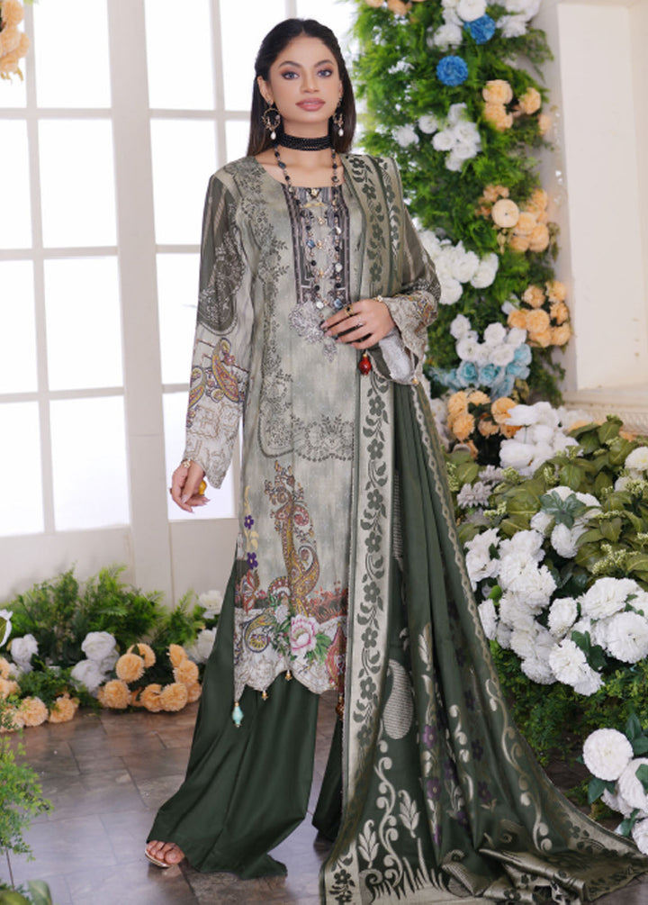 Firdous Fashion Printed Lawn Suits Unstitched 3 Piece FF24L F-07 Avan Plant - Summer Collection