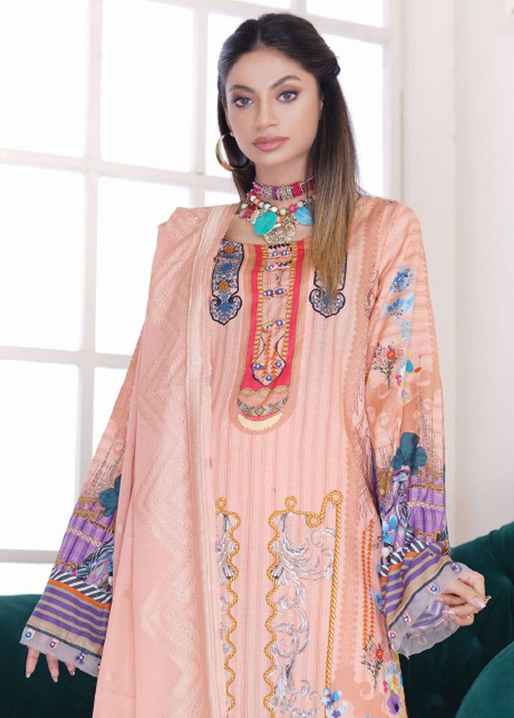 Firdous Fashion Printed Lawn Suits Unstitched 3 Piece FF24L F-09 Bismoclite - Summer Collection