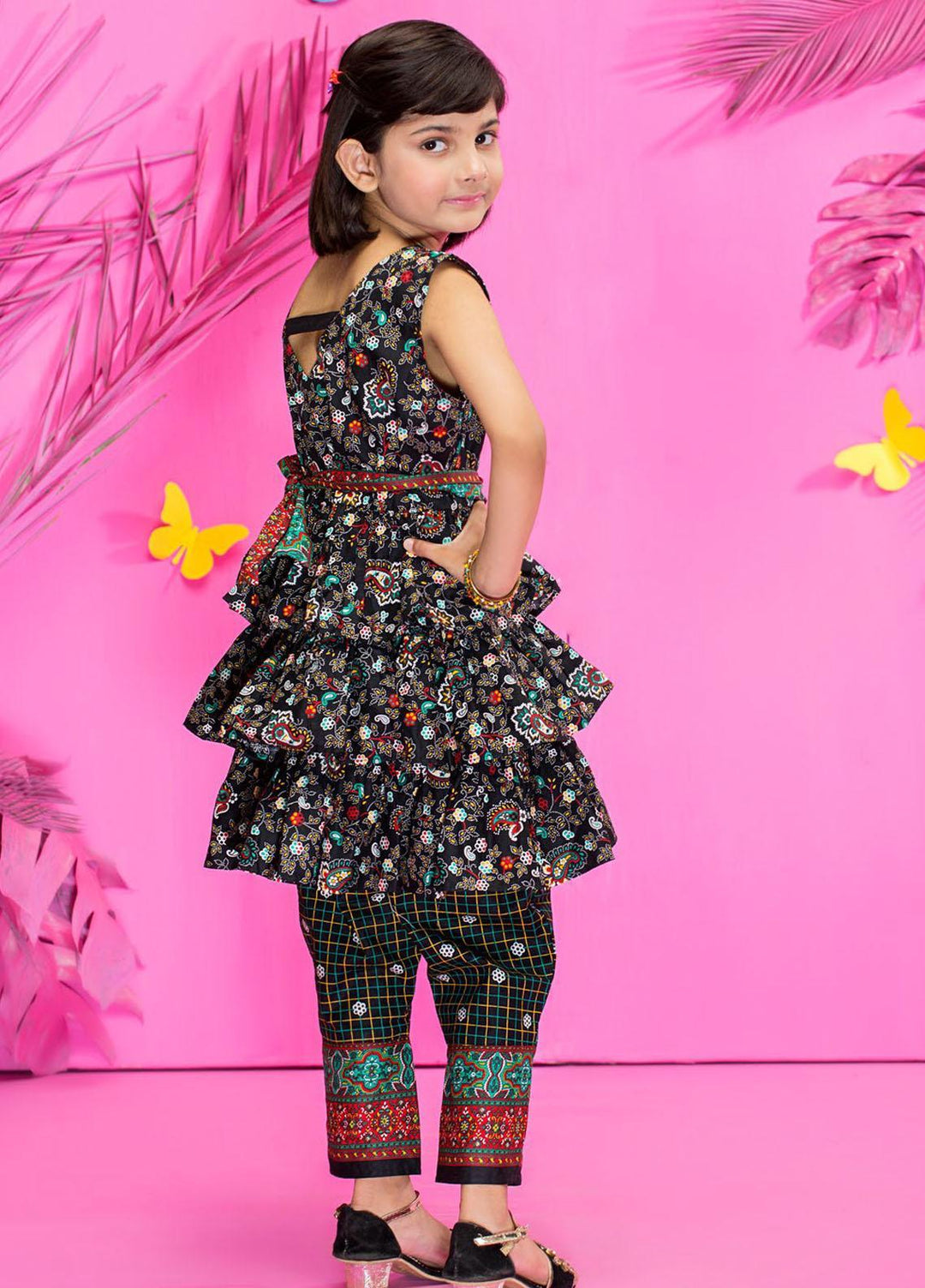 Five Star Classic Kids Cotton Printed Cambric Suits Unstitched 2 Piece FS21CK 708-A - Winter Collection