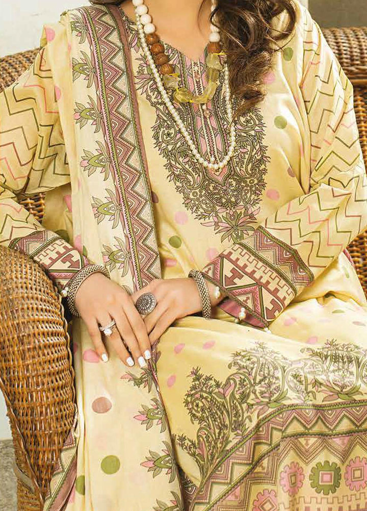 Five Star Printed Lawn Suits Unstitched 3 Piece FS22CL D-1303B - Summer Collection