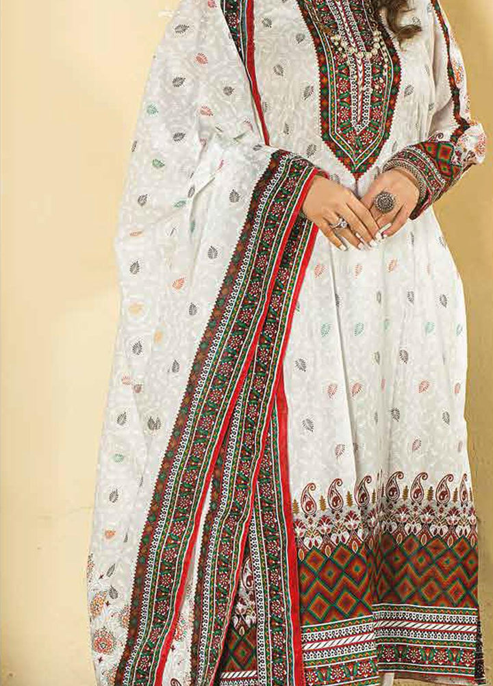 Five Star Printed Lawn Suits Unstitched 3 Piece FS22CL D-1305A - Summer Collection