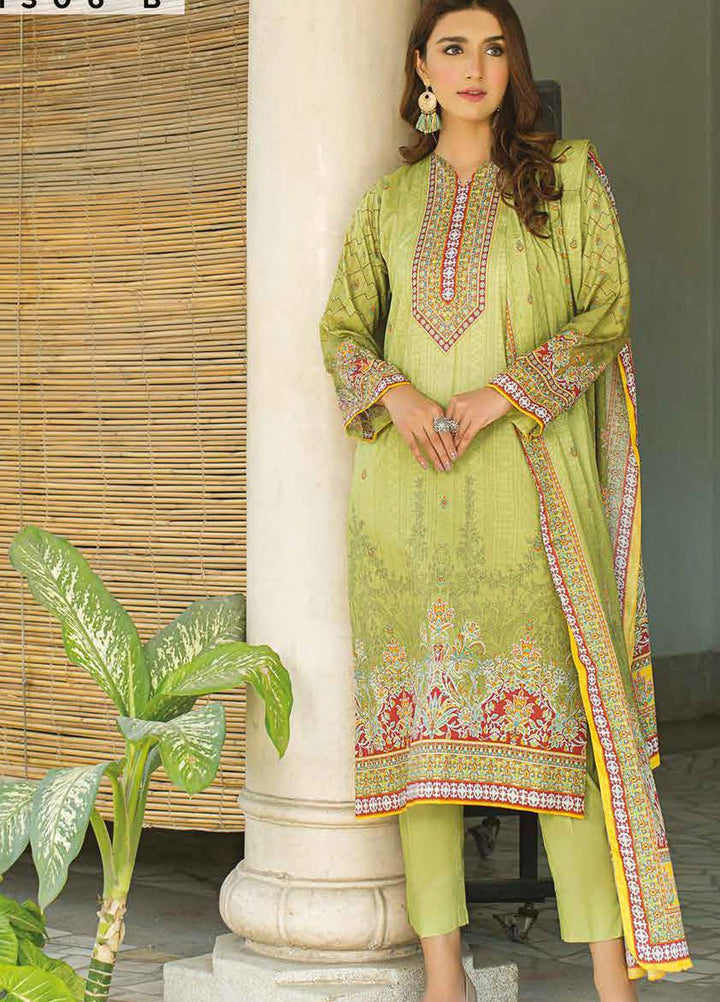 Five Star Printed Lawn Suits Unstitched 3 Piece FS22CL D-1306B - Summer Collection