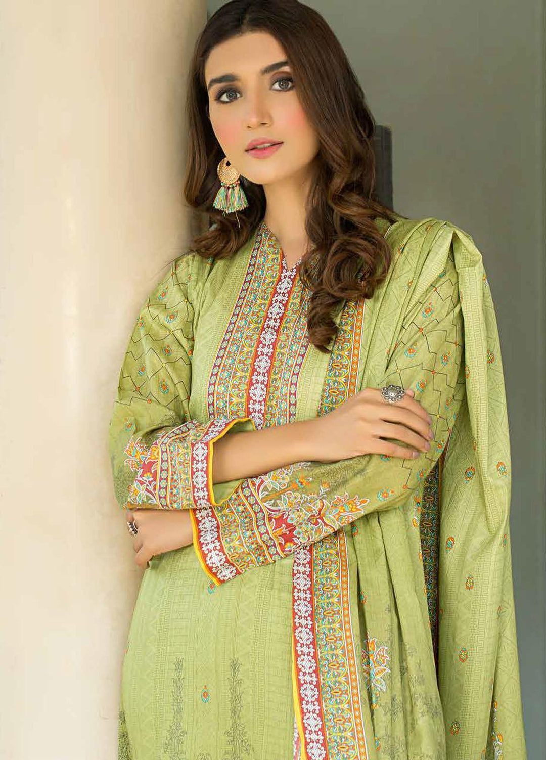 Five Star Printed Lawn Suits Unstitched 3 Piece FS22CL D-1306B - Summer Collection