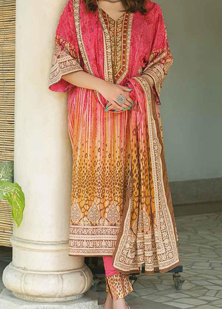 Five Star Printed Lawn Suits Unstitched 3 Piece FS22CL D-1311A - Summer Collection