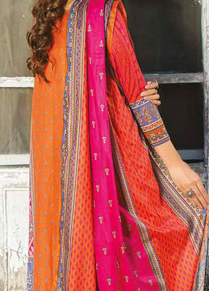 Five Star Printed Lawn Suits Unstitched 3 Piece FS22CL D-1313B - Summer Collection