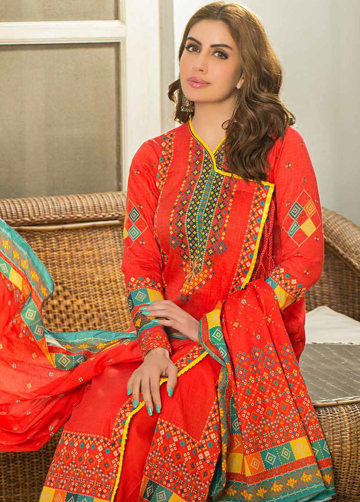 Five Star Printed Lawn Suits Unstitched 3 Piece FS22CL D-1315B - Summer Collection