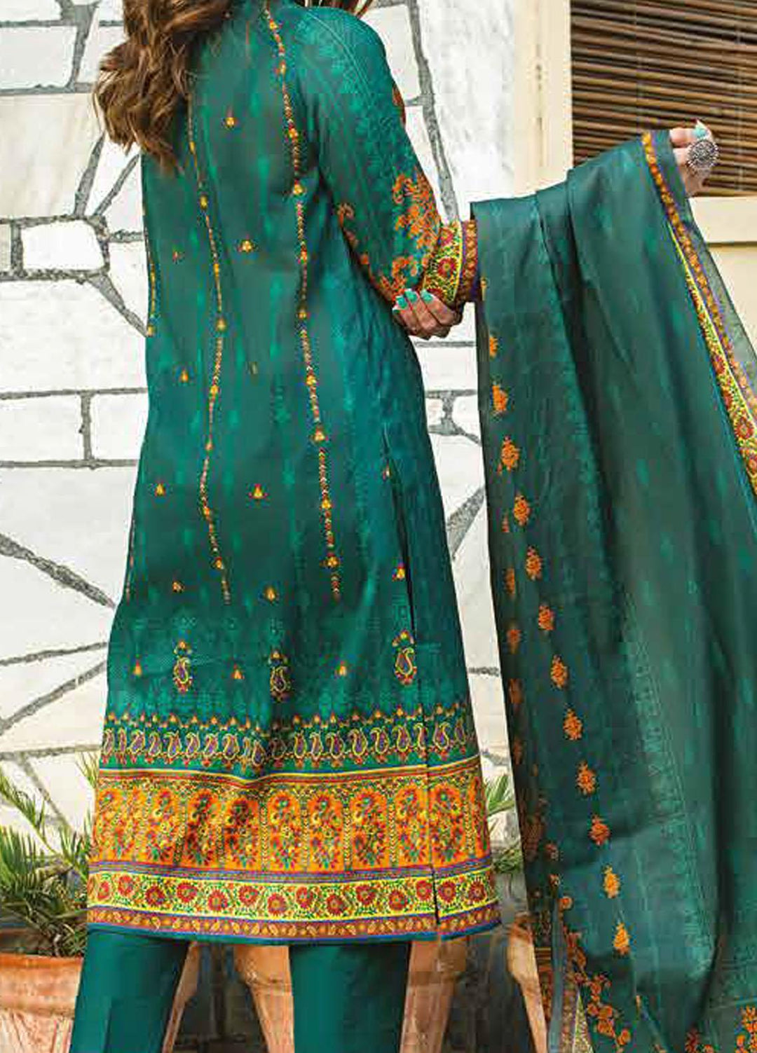 Five Star Printed Lawn Suits Unstitched 3 Piece FS22CL D-1317B - Summer Collection