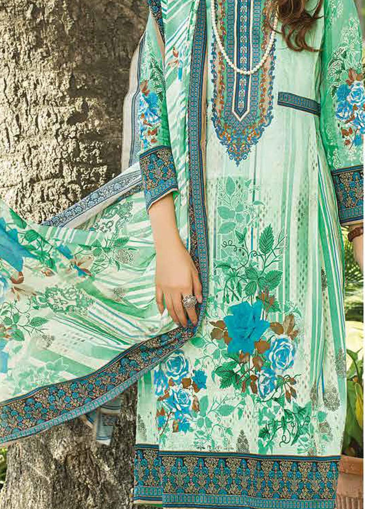 Five Star Printed Lawn Suits Unstitched 3 Piece FS22CL D-1319A - Summer Collection