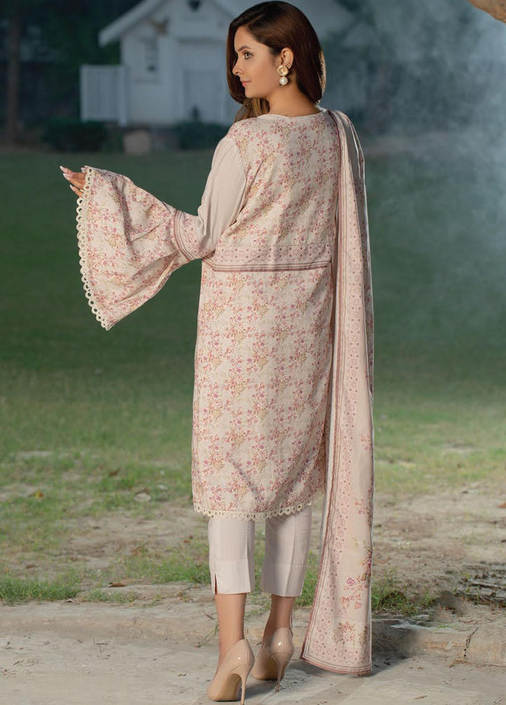 Five Star Printed Linen Suits Unstitched 3 Piece FS21CL D-206 - Winter Collection