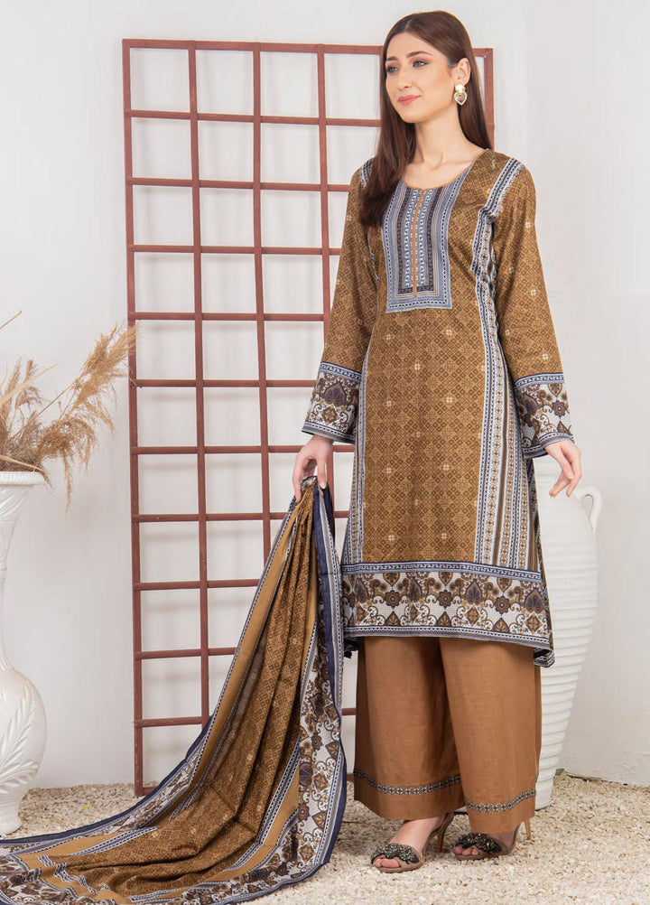 Five Star Printed Lawn Suit Unstitched 3 Piece FS22MD D-51A - Summer Collection