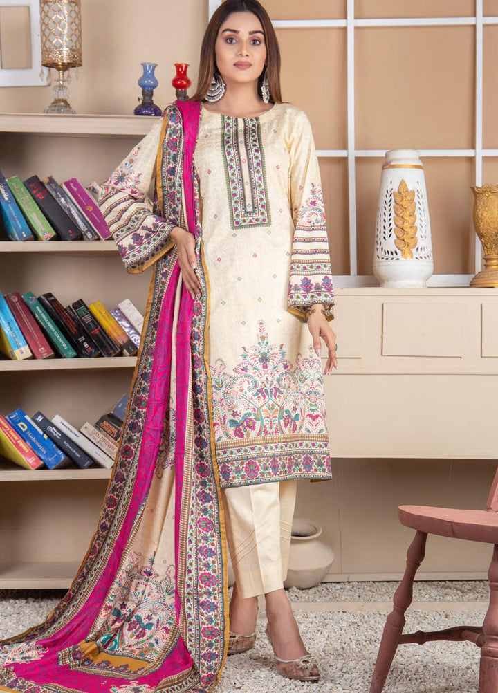 Five Star Printed Lawn Suit Unstitched 3 Piece FS22MD D-60B - Summer Collection